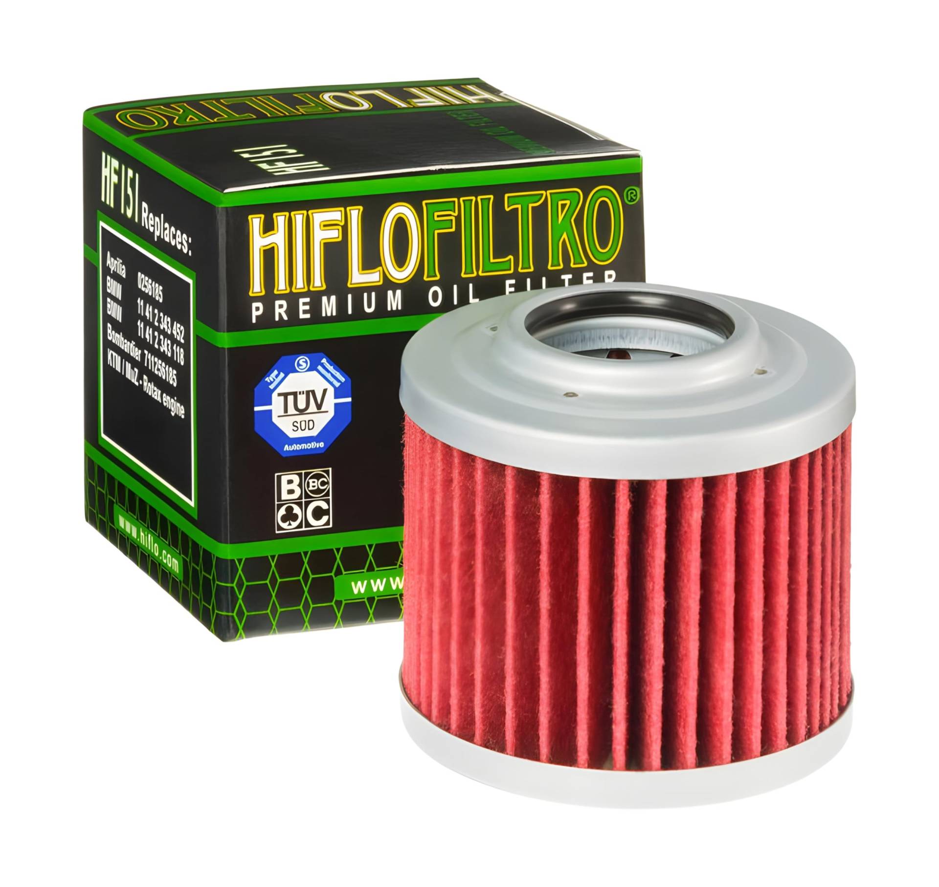 Ölfilter Hiflo für Aprilia ETX 350 / Pegaso 650 / BMW G 650 X/MZ Saxon Country von HIFLO