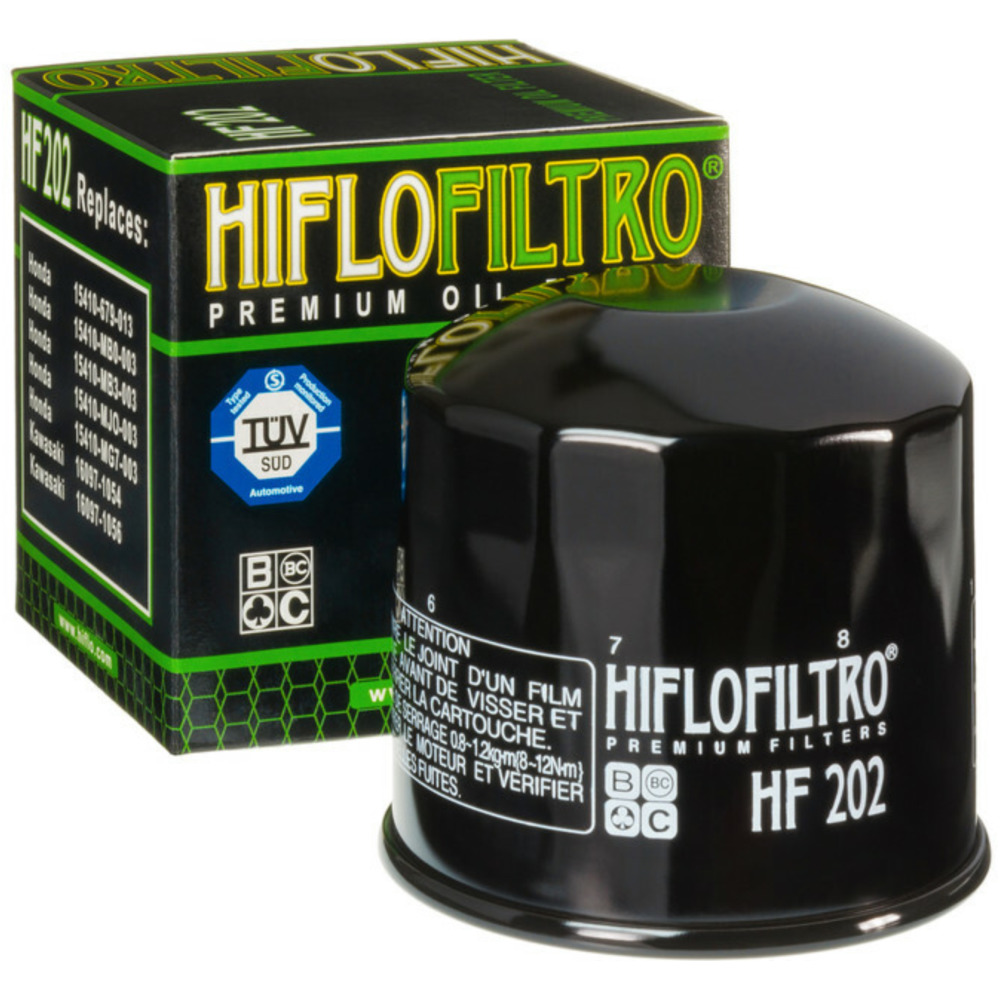 Hiflofiltro Ölfilter - hf202 für honda cbx750f, vf1000f, vf1000r kawasaki gpz500, ltd450, vulcan700 von HIFLOFILTRO