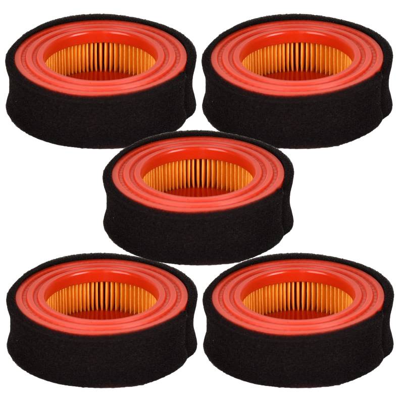 HIFROM (Pack of 5) 951-14628 Air Filter Pre Cleaner Compatible with Troy-Bilt 5T65RU 5T65RUA 5T65VUA 1T65TU 1T65DT 140cc OHV Engine 490-200-M057 951-14628 751-14628 von hifrom