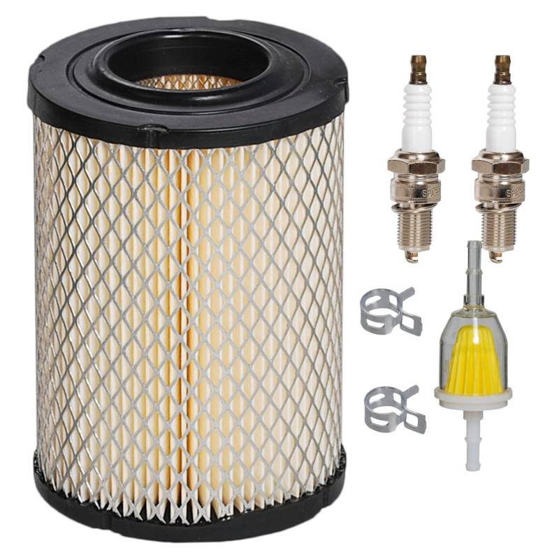 HIFROM Air Filter Fuel Filter Spark Plug Tune Up Kit Compatible with Club Car 84-91 Ezgo Club Gas Golf Cart 1012506 1013379 14416-G1 100-069 29131-88 AM100137 von hifrom