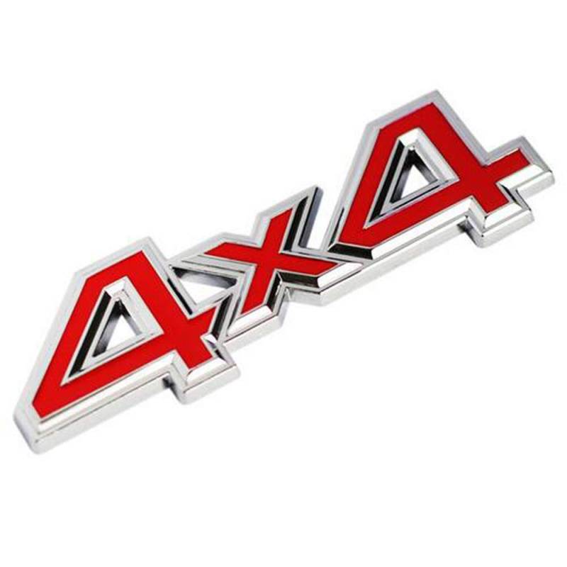 HIGGER Auto-Aufkleber-Emblem-Ausweis des Metall-4X4 Allradantriebs für Auto von HIGGER