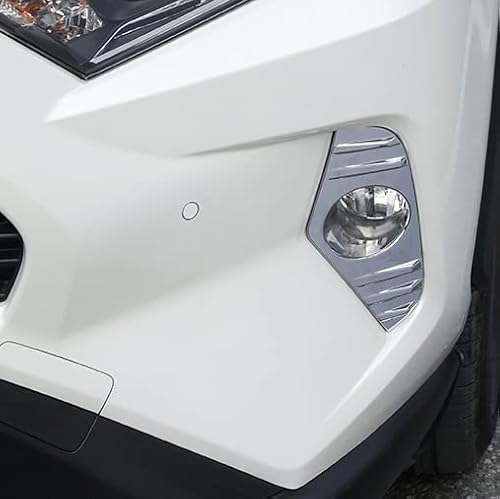 HIGH FLYING für RAV4 XA50 2019-2022 Exterieur Nebelscheinwerfer Dekor ABS Kunststoff Verchromt 2 Stück (Passt Nicht zur RAV4 Basis) von HIGH FLYING