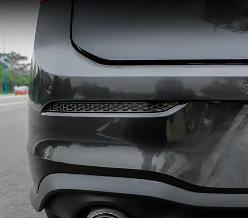 für Golf 8 Mk8 2020-2023 Exterieur Nebelschlussleuchte Cover Dekor ABS Kunststoff Schwarz glänzend 2 Stück, Nicht für Golf Variant von HIGH FLYING