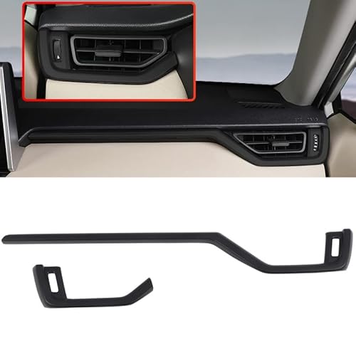 für RAV4 XA50 2019-2022 Interieur Armaturenbrett Dekor Schwarz Matt von HIGH FLYING