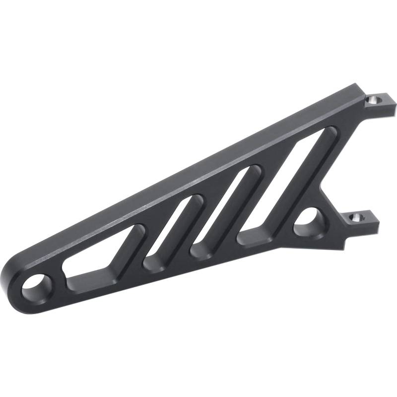 HIGHSIDER CNC Alu Lampenhalter lang 114 x 10mm schwarz eloxiert 1 Paar von HIGHSIDER