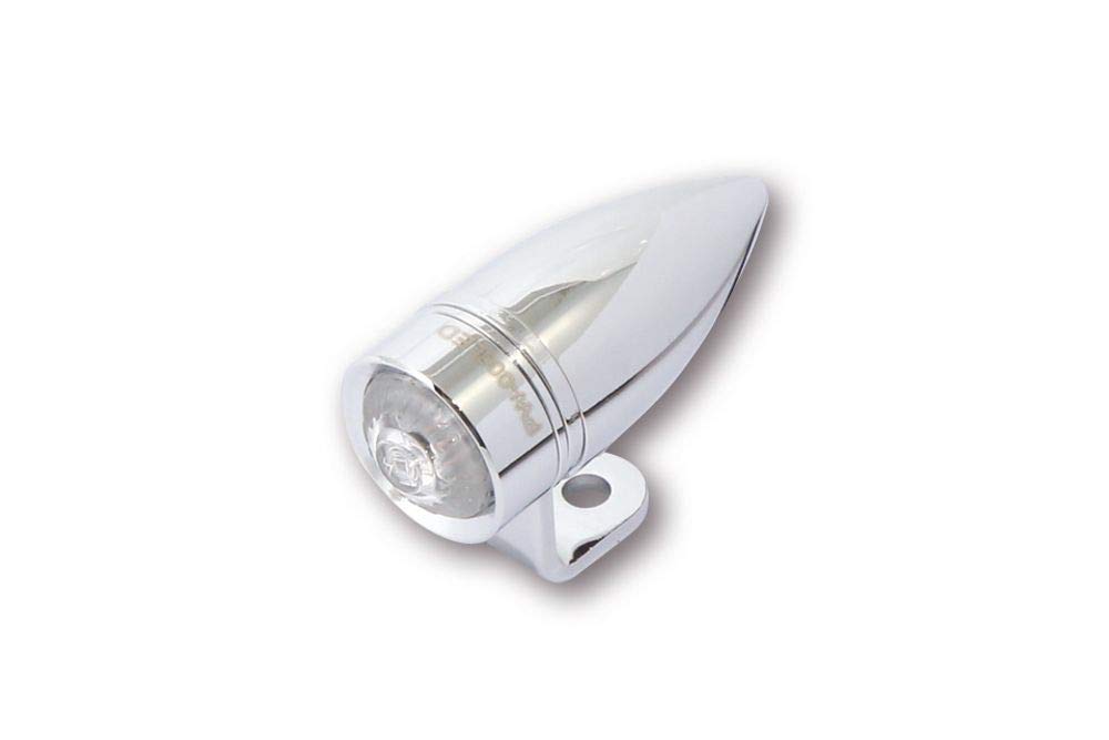 HIGHSIDER LED-Blinker MONO-BULLET SHORT chrom von HIGHSIDER