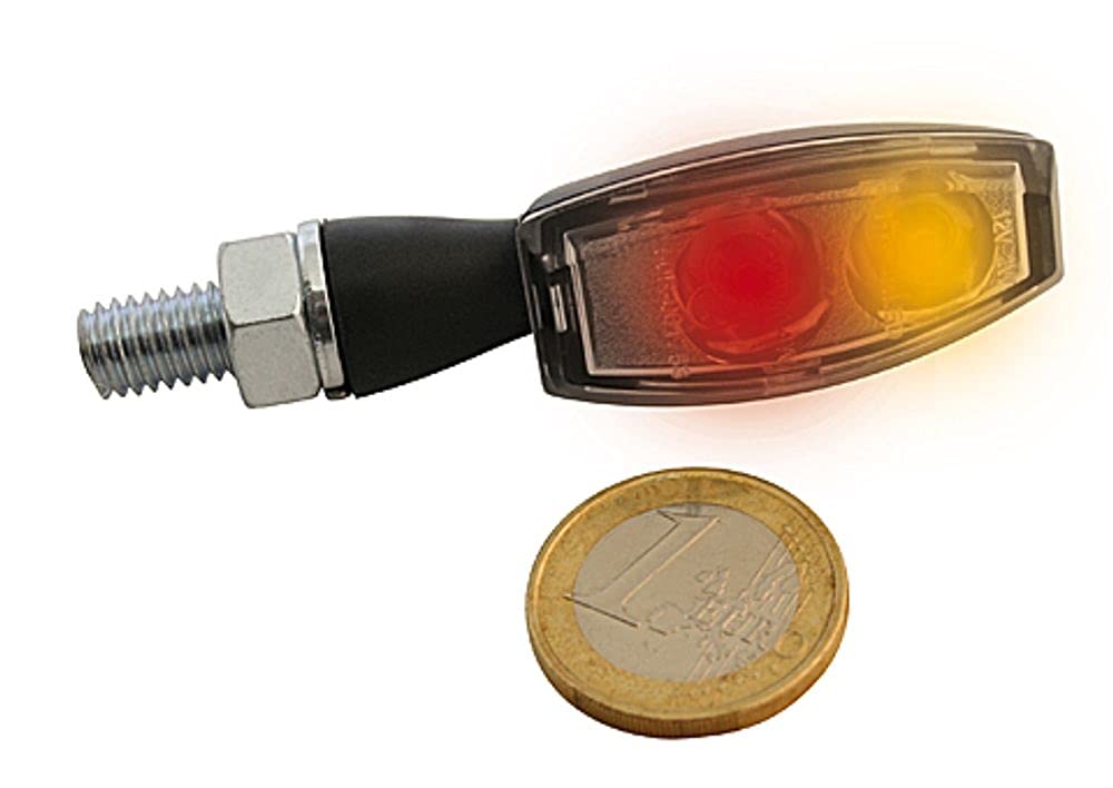 HIGHSIDER LED Rück-, Bremslicht, Blinker Einheit BLAZE, schwarz, klar von HIGHSIDER