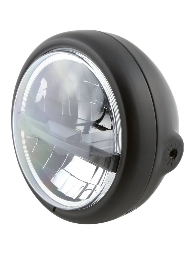 HIGHSIDER Pecos Typ 5 Motorrad 5 3/4 Zoll LED-Scheinwerfer, E- geprüft von HIGHSIDER