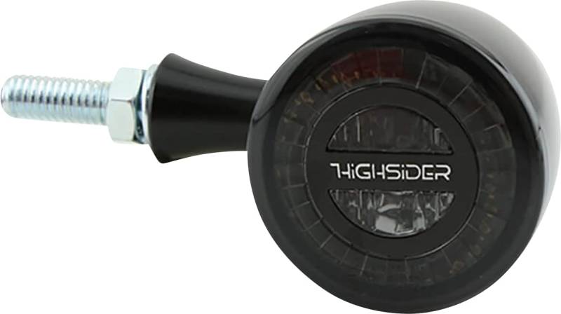 HIGHSIDER ROCKET BULLET LED Rück-, Bremslicht, Blinker Einheit, schwarz von HIGHSIDER