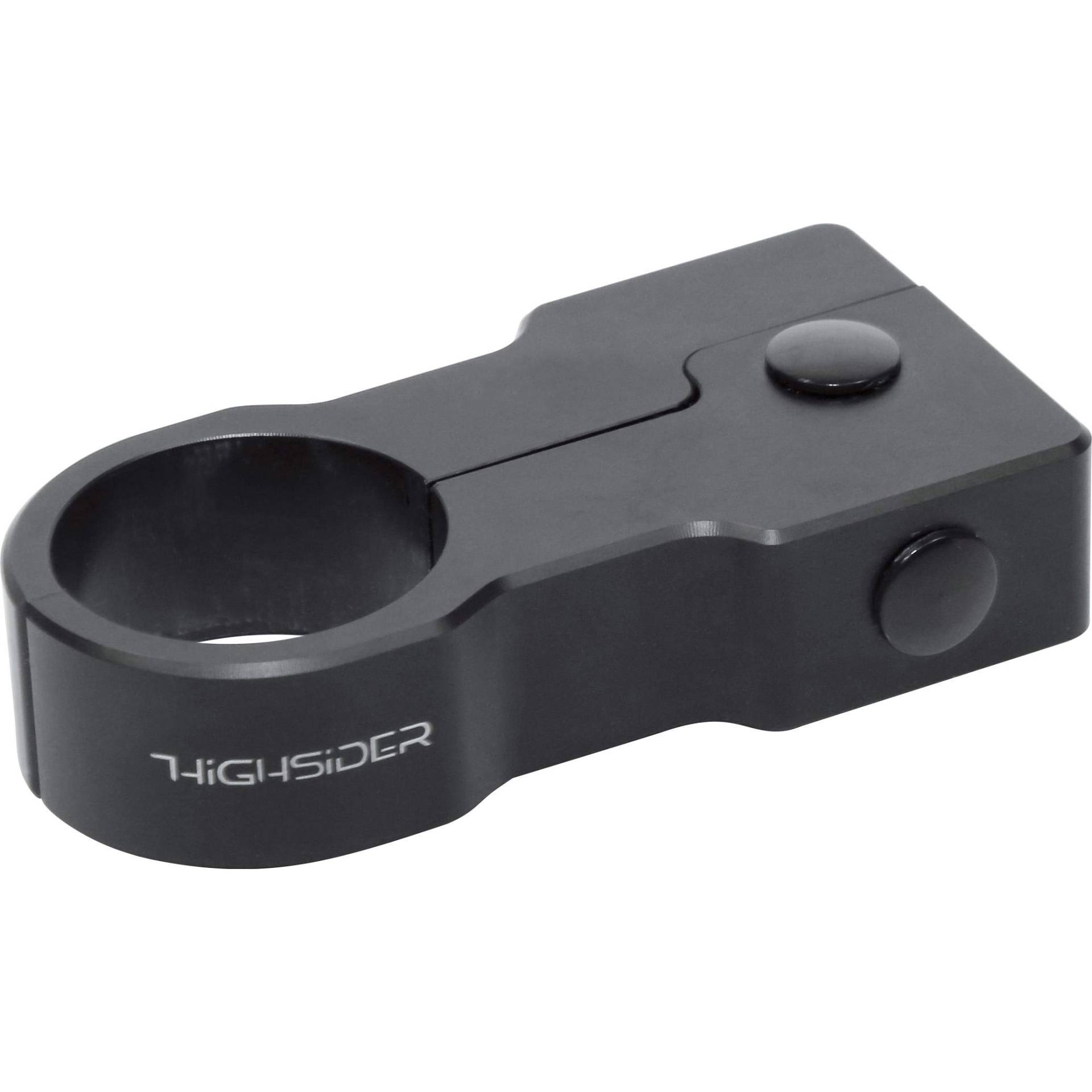 HIGHSIDER Universal CNC Halter RS2 schwarz eloxiert von HIGHSIDER