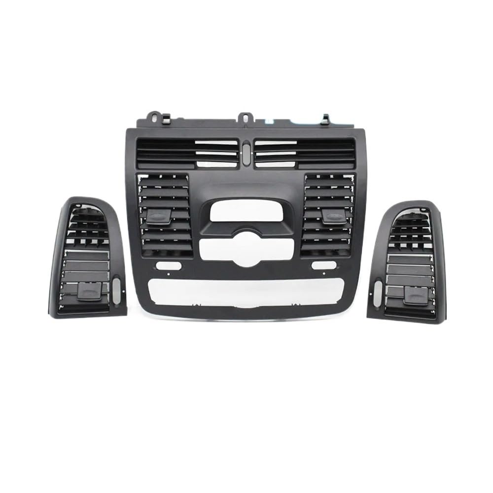 HIIAW Auto Klimaanlage Grill Auto Vorne Links Rechts AC Mittleren Zentralen Air Vent Grille Outlet Abdeckung Panel Trim Für Vito Für Viano Für W636 Für W639 2004-2015(High-end 3PCS Set) von HIIAW