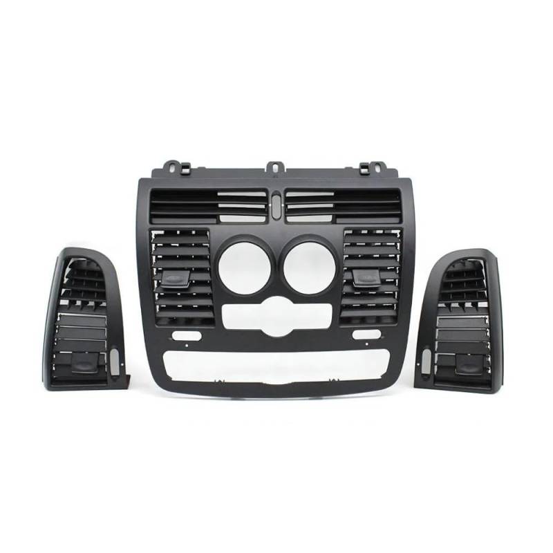 HIIAW Auto Klimaanlage Grill Auto Vorne Links Rechts AC Mittleren Zentralen Air Vent Grille Outlet Abdeckung Panel Trim Für Vito Für Viano Für W636 Für W639 2004-2015(Standard Model 3PCS) von HIIAW