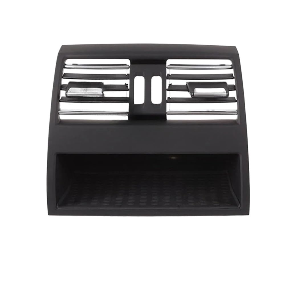 HIIAW Auto Klimaanlage Grill Für 5 Serie Für F10 Für F11 Für F18 Für 520i 523i 525i 528i 535i LHD Klimaanlage Grille AC Vent Outlet Panel(Rear Without Hole) von HIIAW