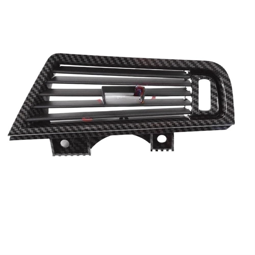 HIIAW Auto Klimaanlage Grill Für 5 Serie Für F10 Für F11 Für F18 LHD Carbon Faser Klavier Schwarz Zentrale Linke Klimaanlage Grille AC Vent Outlet Panel(Carbon Fiber-Right) von HIIAW