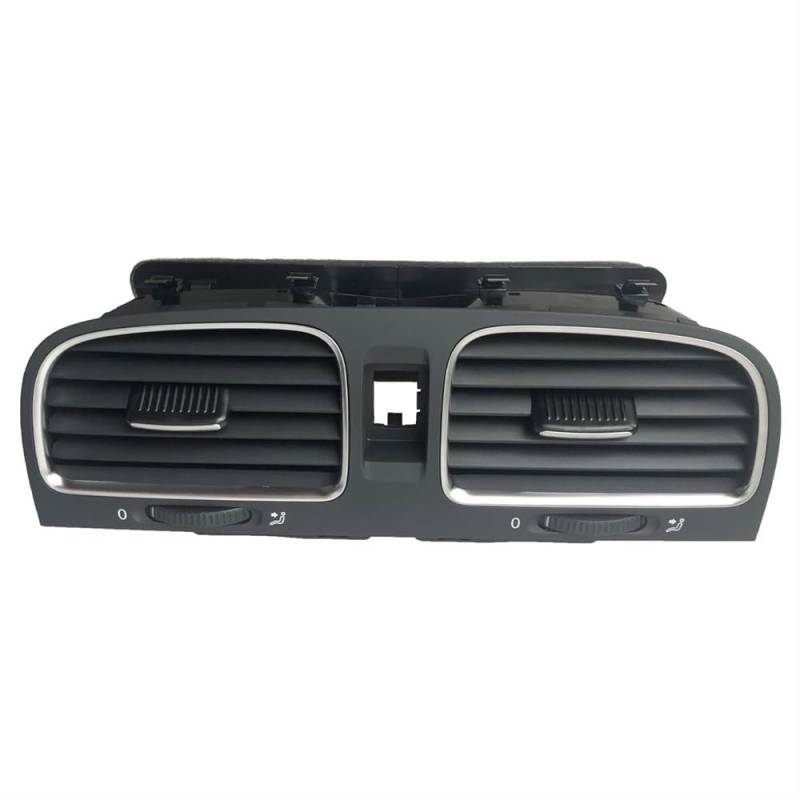 HIIAW Auto Klimaanlage Grill Für Golf 6 Für Variant Für R32 Für GTI 10-12 5KD819728 5KD819703 5KD819704 Dashboard AC Heizung Control Air Outlet Vent Grill(Middle-1PC) von HIIAW