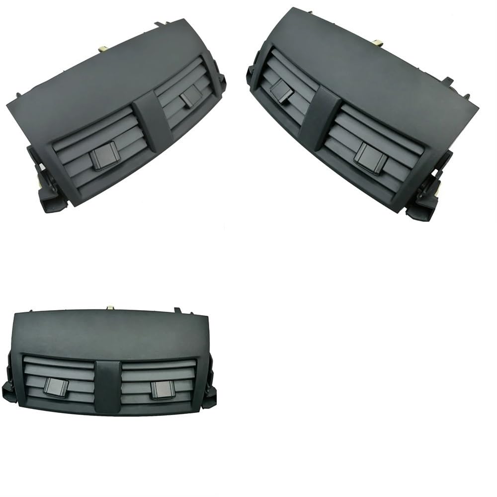 HIIAW Auto Klimaanlage Grill Für RAV4 2006 2007 2008 2009 2010 2011 Center Dash A/C Outlet Air Vent Panel Air Outlet Abdeckung Ersatz Zubehör(Black-AIR) von HIIAW