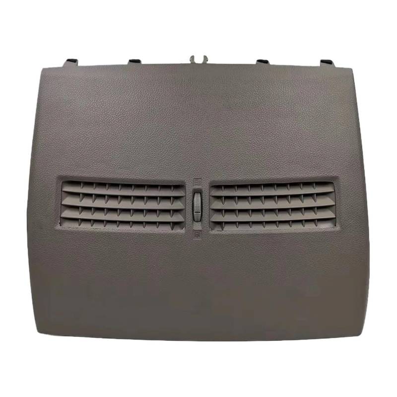 HIIAW Auto Klimaanlage Grill Für Tiida Für C11 2005-2011 LHD Und RHD Auto Finisher-Instrument Panel Auto Front Dashboard Mittleren Klimaanlage Vent Outlet(LHD Gray) von HIIAW