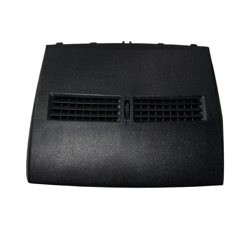 HIIAW Auto Klimaanlage Grill Für Tiida Für C11 2005-2011 LHD Und RHD Auto Finisher-Instrument Panel Auto Front Dashboard Mittleren Klimaanlage Vent Outlet(RHD Black) von HIIAW