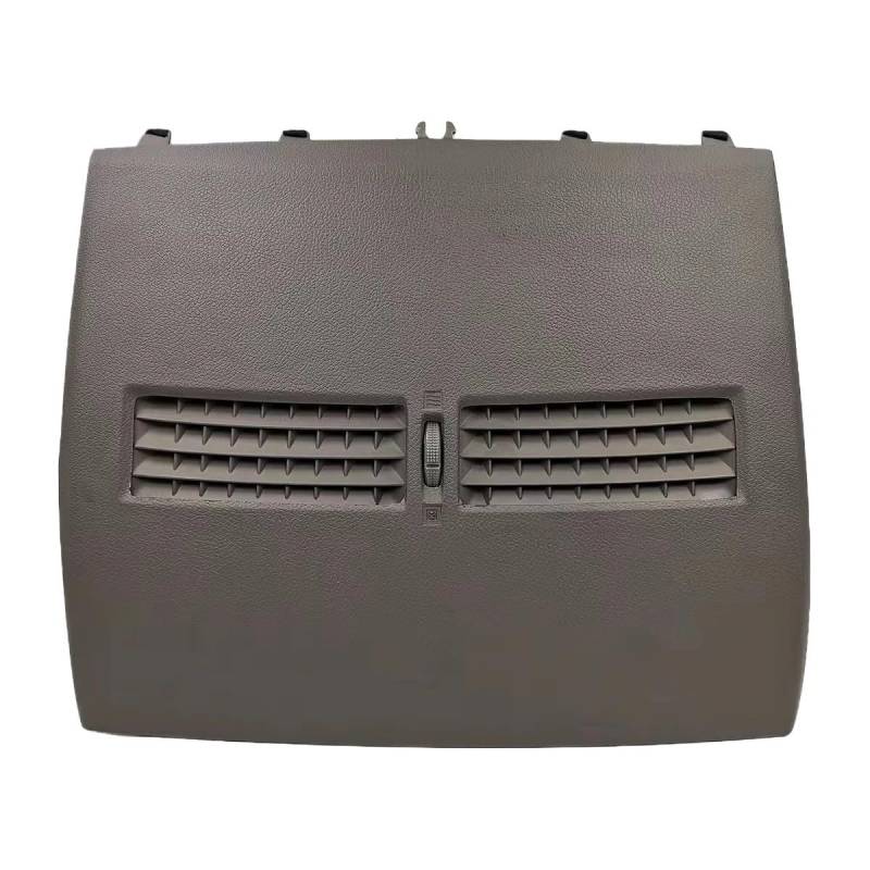 HIIAW Auto Klimaanlage Grill Für Tiida Für C11 2005-2011 LHD Und RHD Auto Finisher-Instrument Panel Auto Front Dashboard Mittleren Klimaanlage Vent Outlet(RHD Gray) von HIIAW