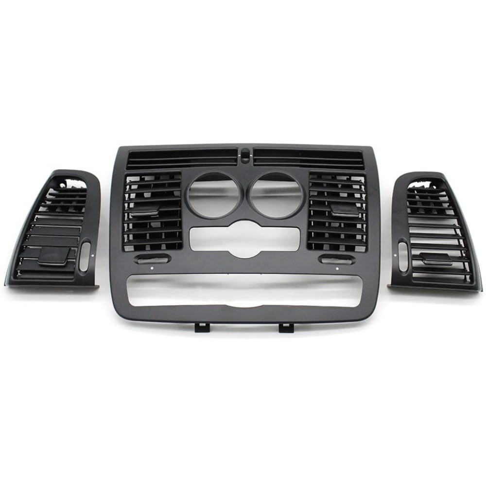 HIIAW Auto Klimaanlage Grill Für Vito Für Viano Für W636 Für W639 2004-2015 Innen Auto Dashboard Zentrale Links Rechts Klimaanlage Ac Vent Grille Abdeckung(Model A 3PCS Set) von HIIAW