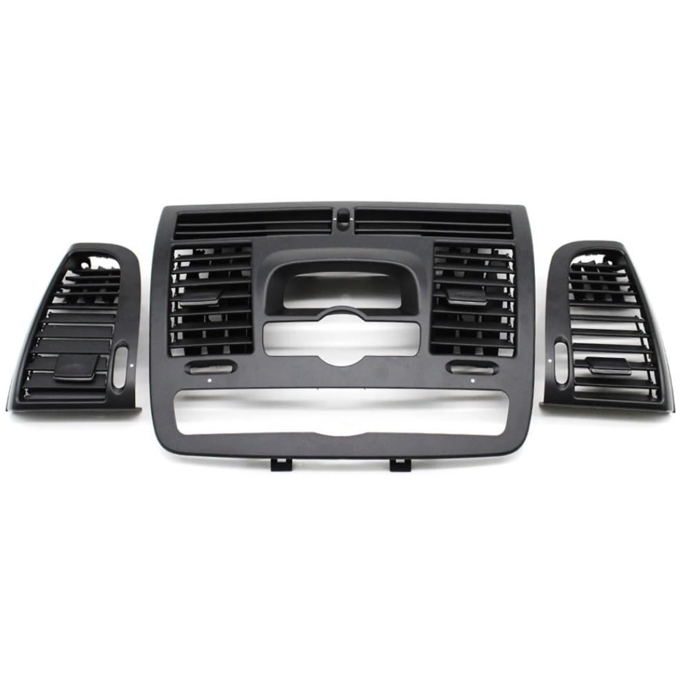 HIIAW Auto Klimaanlage Grill Für Vito Für Viano Für W636 Für W639 2004-2015 Innen Auto Dashboard Zentrale Links Rechts Klimaanlage Ac Vent Grille Abdeckung(Model B 3PCS Set) von HIIAW