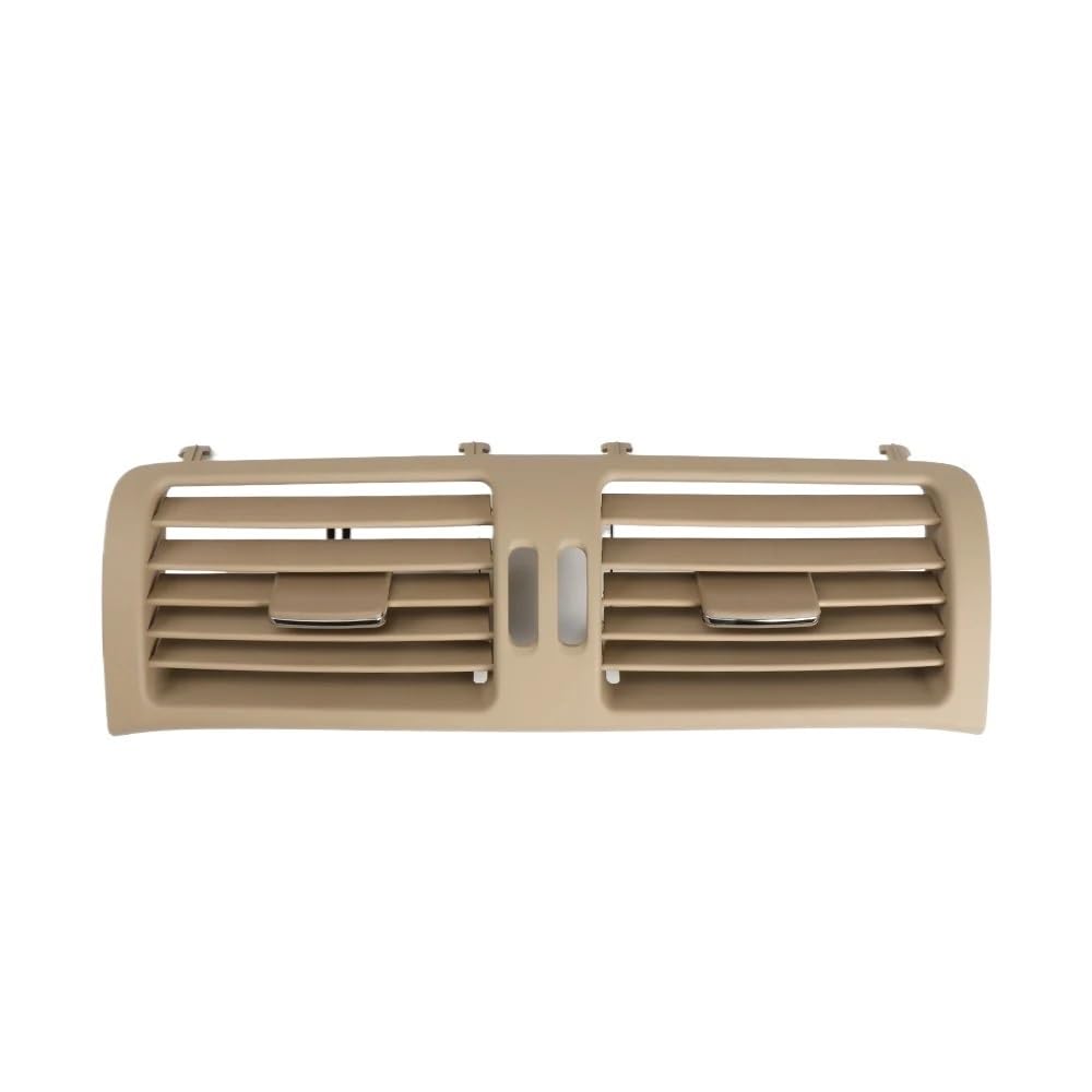 HIIAW Auto Klimaanlage Grill Für W251 Für R-Klasse 2518302254 Vordere Reihe Wind Mittlere Mittelkonsole Klimaanlage Vent Grill Outlet Panel(Model A Beige) von HIIAW