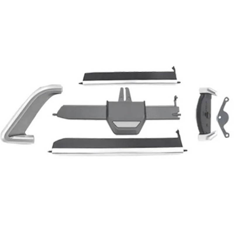 HIIAW Auto Klimaanlage Grill Für X5 Für X6 Für X7 Für G05 Für G06 Für G07 Dashboard Mittleren Klimaanlage AC Vent Outlet Grille Air Outlet Reparatur Kit(Middle Left Side A) von HIIAW