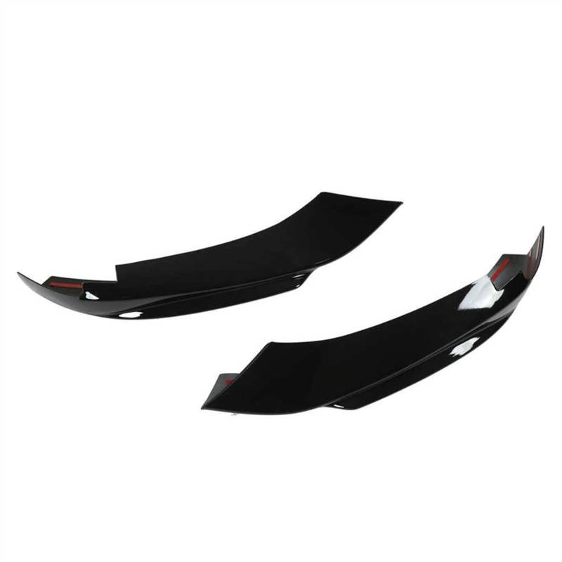 Heckschürze Spoilerlippe Diffusor Für B&MW 4er F32 F33 F36 Für M-Sport 2014–2020 Glänzend Schwarz Links Rechts 2 Stücke Auto Front Stoßstange Diffusor Lip Spoiler Splitter von HIJAN