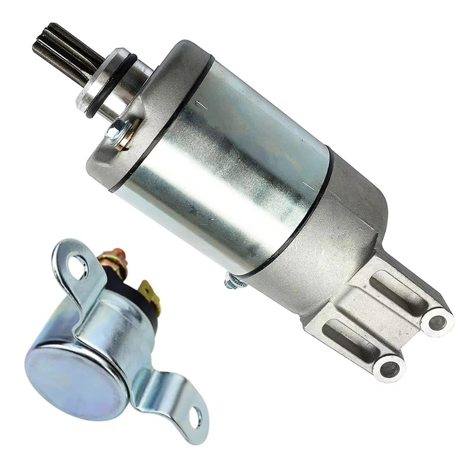 Anlasser Motor Für Can-Am Für Outlander 450 400 330 Alle Modelle 2003-2023 2X4 4X4 6X6 Max XT LT EFI 420684280 Starter Motor Magnet Relais Motorrad Starter Motor von HILLAR