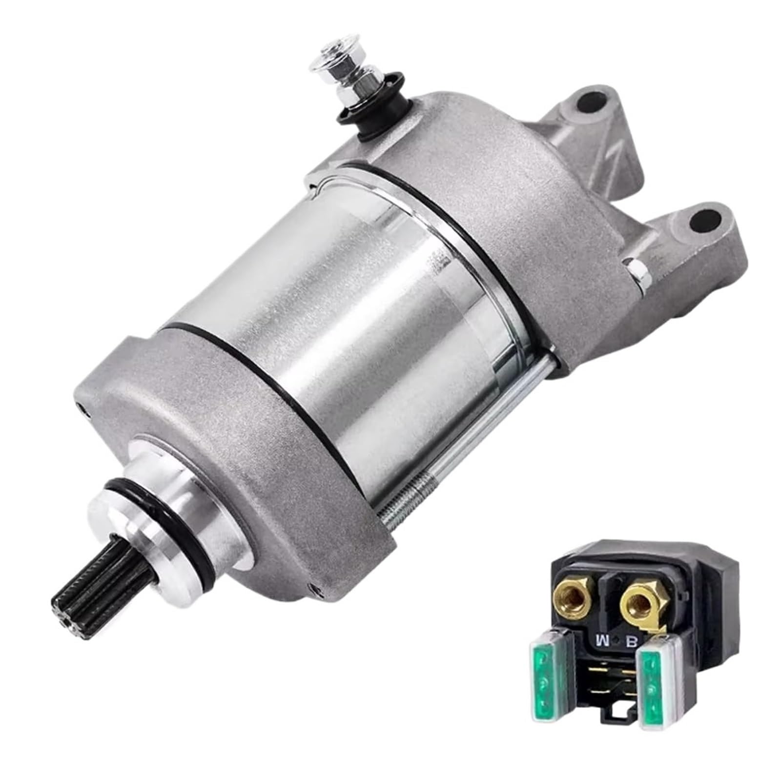 Anlasser Motor Für YZF-R1 Für YZFR1 2009-2014 14B-81890-00-00 14B-81890-01-00 Anlasser Magnetrelais Motorrad Starter Motor von HILLAR