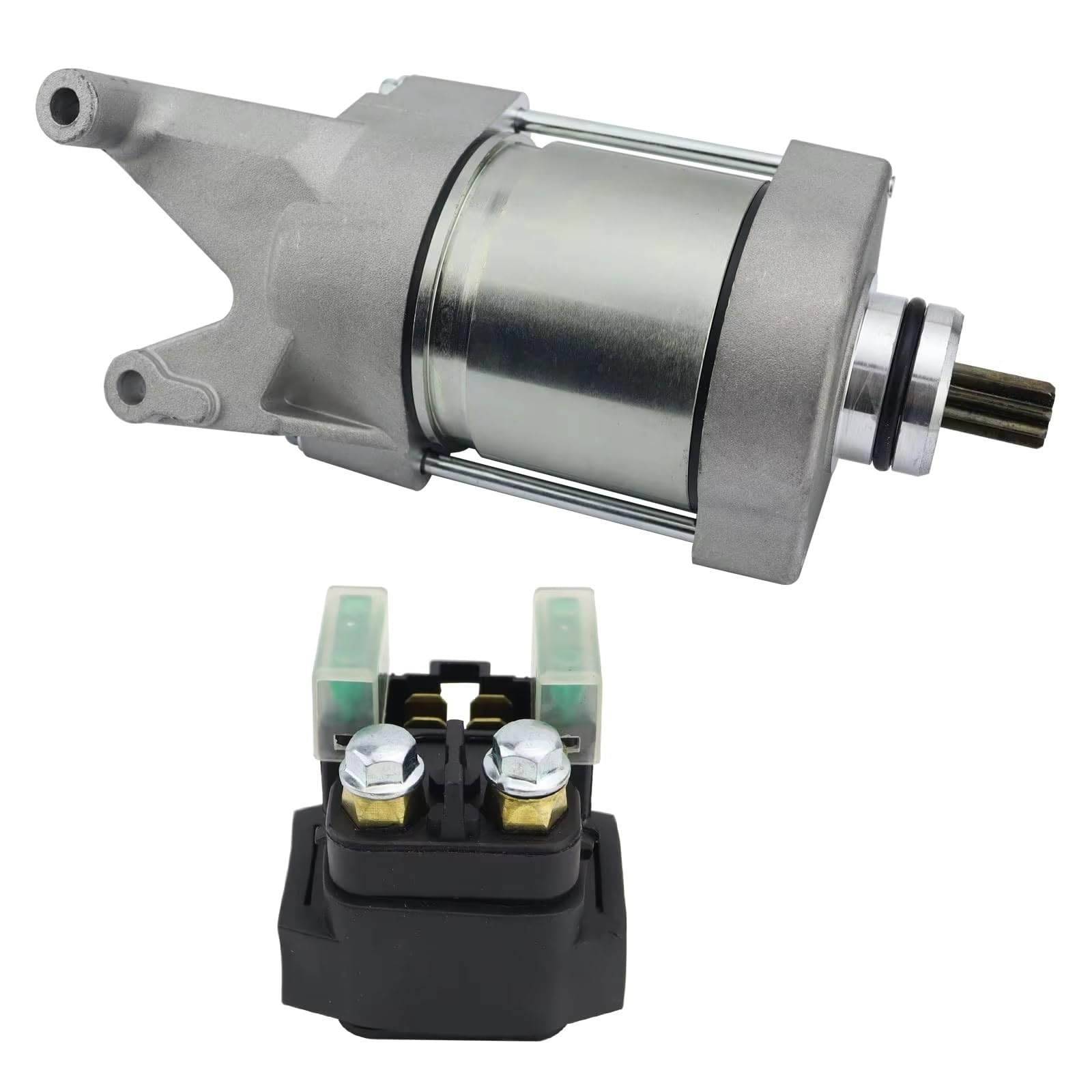 Anlasser Motor Für YZF-R1 Für YZFR1 2009-2014 14B-81890-00-00 14B-81890-01-00 Anlasser Magnetrelais Motorrad Starter Motor von HILLAR