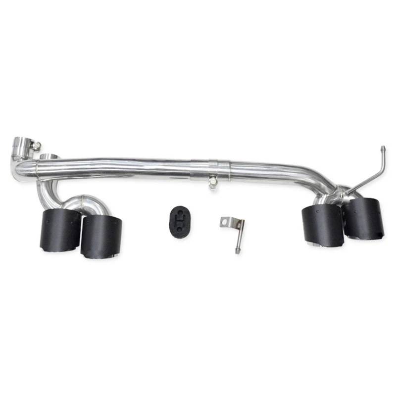 Auto Auspuffspitze 1 Set Für F30 F31 320i 328i 330i 2017-2019 Edelstahl Auto Auspuffrohr Schalldämpfer Spitze Endrohr Geändert Für M3 Stoßstange Auto Endrohrblenden(C F A 47mm) von HILLAR