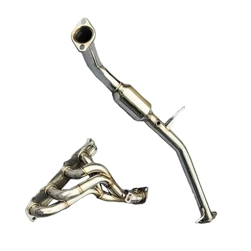 Auto Auspuffspitze Für SUZUKI Für Jimny Für 1,3 L 2007-2021 Abgaskrümmer Edelstahl Auspuffrohr Header Auto Auspuff Auto Endrohrblenden(Manifold front pipe) von HILLAR