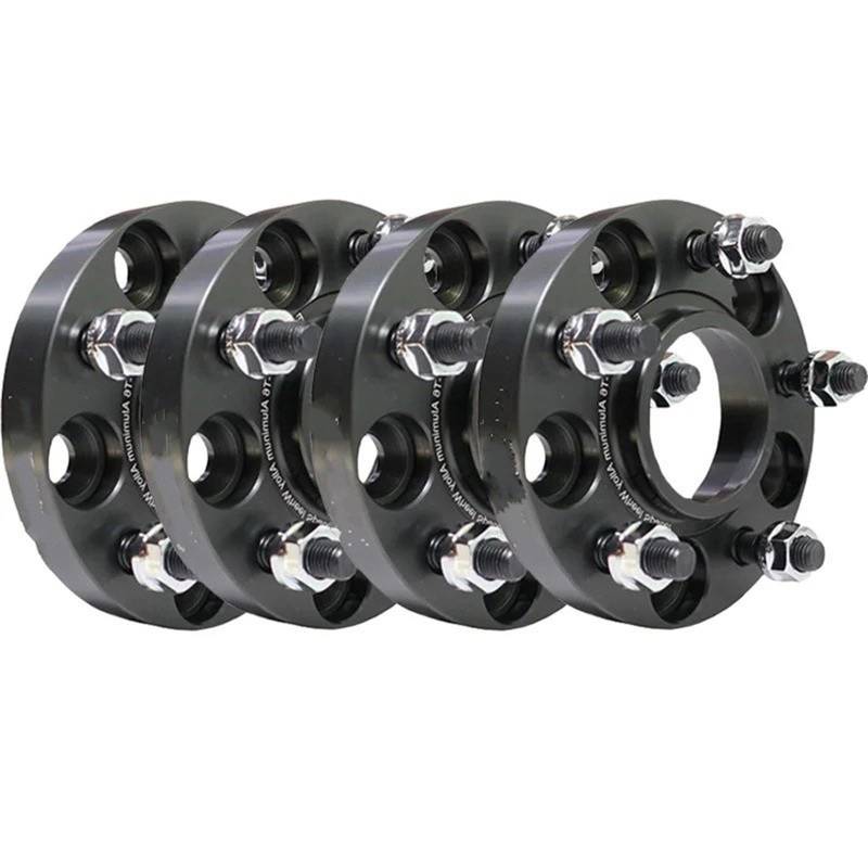 Autos Spurverbreiterungen 4 Stücke 15mm 5x114.3-66.1 Zu 5x112-66.6 Spurverbreiterungen Adapter T6-7075 Aluminium Spurverbreiterungen von HILLAR