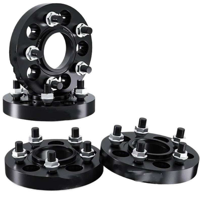 Autos Spurverbreiterungen Für Ford Für Mustang Flansch Platte T6-7075 Spurverbreiterungen Aluminium Hub Verbreitert Adapter 2/4 Stück 5x114,3 70,5 M14X1,5 1/2" Spurverbreiterungen(2pcs 30mm M14X1.5) von HILLAR