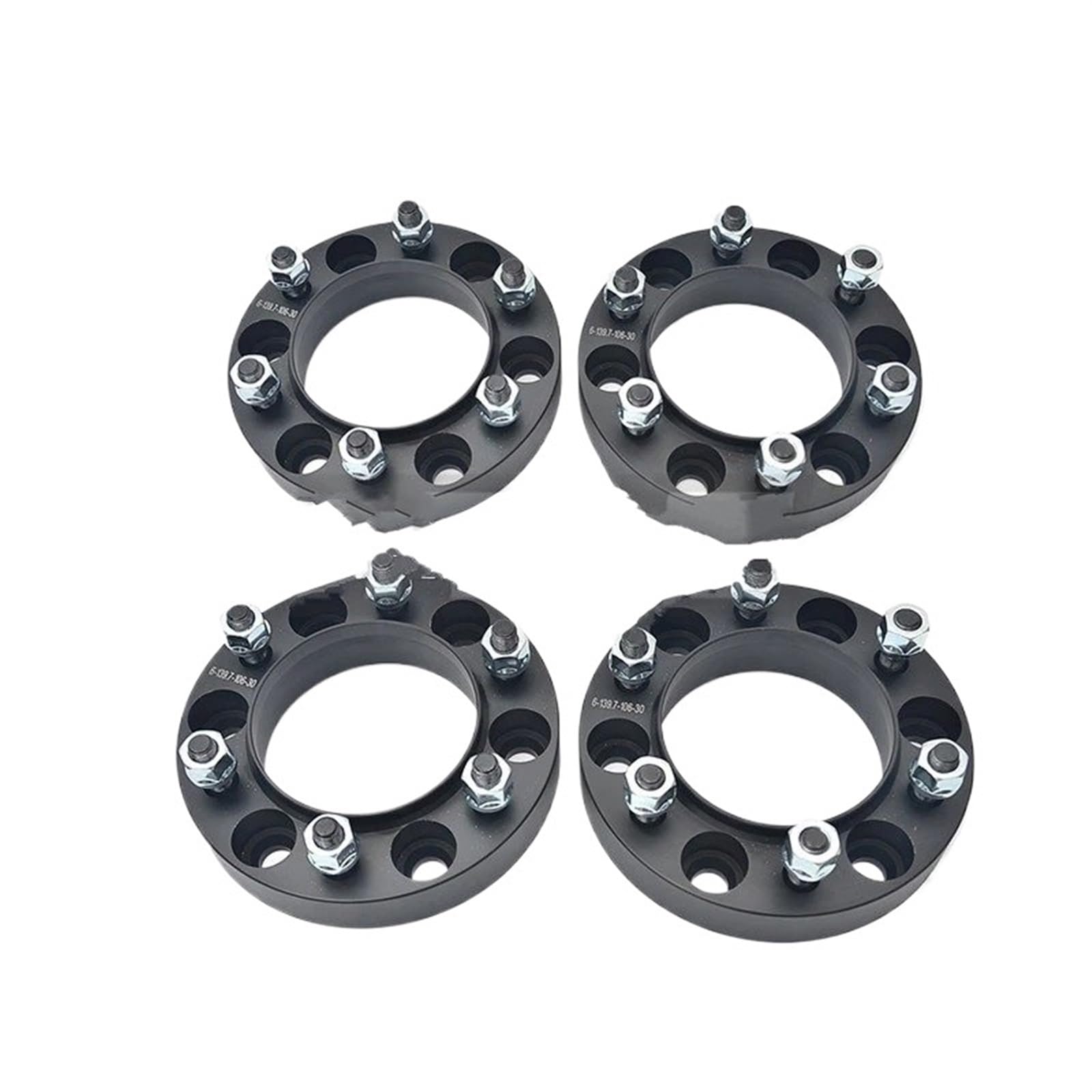 Autos Spurverbreiterungen Für Ranger Für Everest Für BT50 4 Stücke 6X 139,7 Spurverbreiterungen Adapter 93,1 CB 30mm Geschmiedet Aluminium Hub Centric Spurverbreiterungen von HILLAR