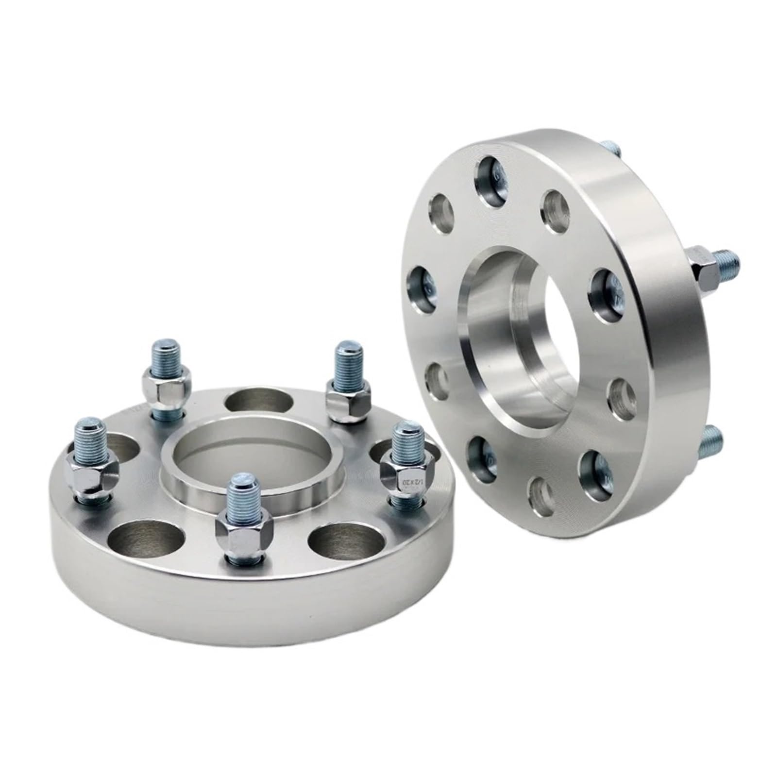 Autos Spurverbreiterungen Für Subaru Für BRZ Für Lmpreza/XV/G4/Für Outback 15/20/25/30/50mm 2 Stück 5x10 0 56,1mm Spurverbreiterung Adapter 5 Lug Spurverbreiterungen(45mm Silver) von HILLAR