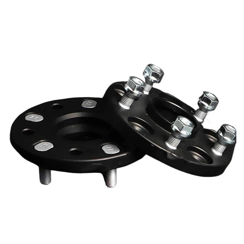 Autos Spurverbreiterungen Für Toyota 86 15/20/25/30/50mm 2 Stück 5x100 56,1mm Rad Spacer Adapter 5 Lug Spurverbreiterungen(20mm Black) von HILLAR