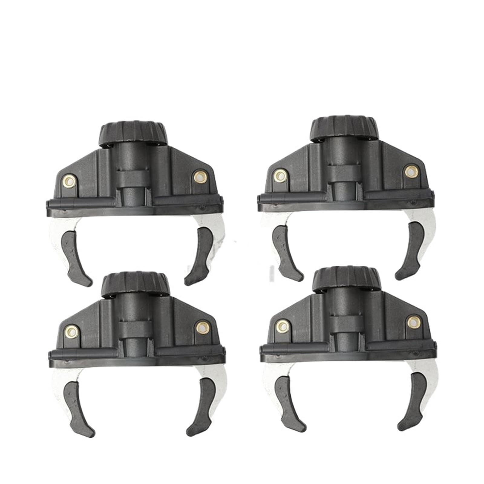 HILLAR Gepäckablage Querträger Schnelle Bremssattelbefestigung Für Autodachbox Gepäck-Schnellclip-Zubehörpaket Schnellbefestigungsdach Autos Dachträger(4 PCS) von HILLAR