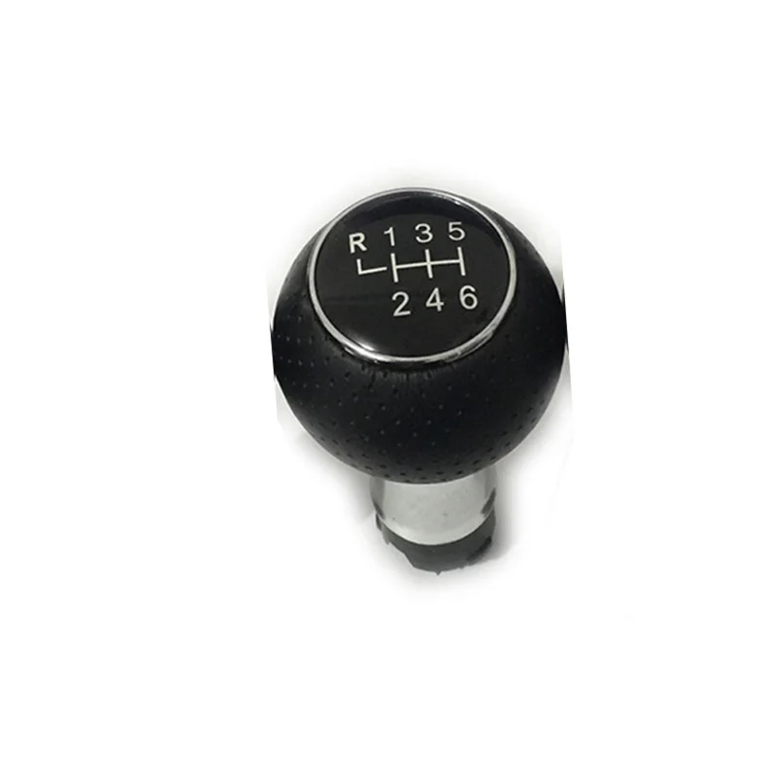 HILLAR Knauf Schaltknopf Für A6 C6 2004-2012 Auto Manuelle Getriebe Schaltknauf Boot Abdeckung Gamasche Hebel Shifter Griff Stick Schaltmanschette(R123456 Gear knob) von HILLAR