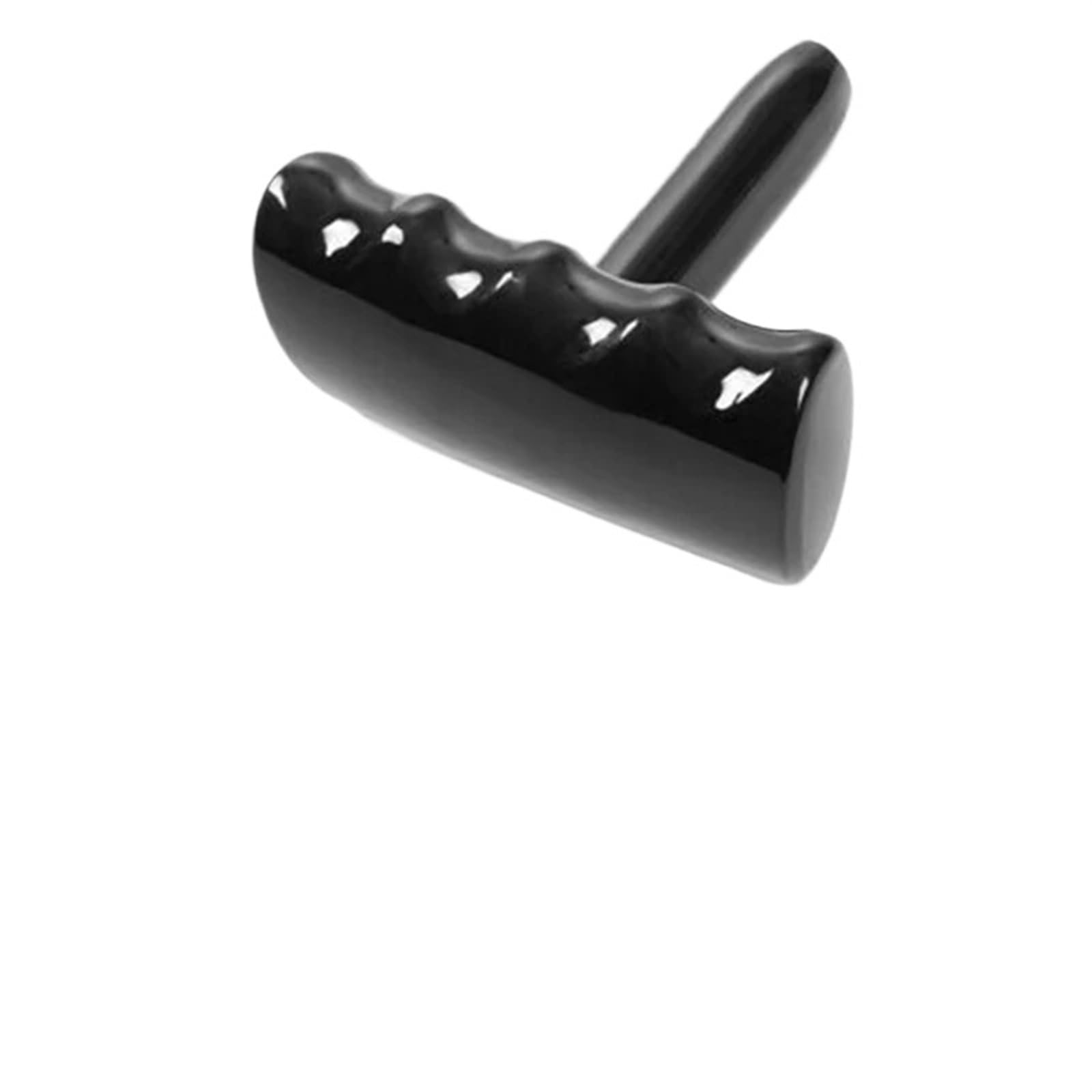 HILLAR Knauf Schaltknopf Für Jeep Für Wrangler Für Kompass Für Liberty T-Griff Form Auto Getriebe Schalthebel Knopf Shifter Schwarz Schaltmanschette(Schwarz) von HILLAR