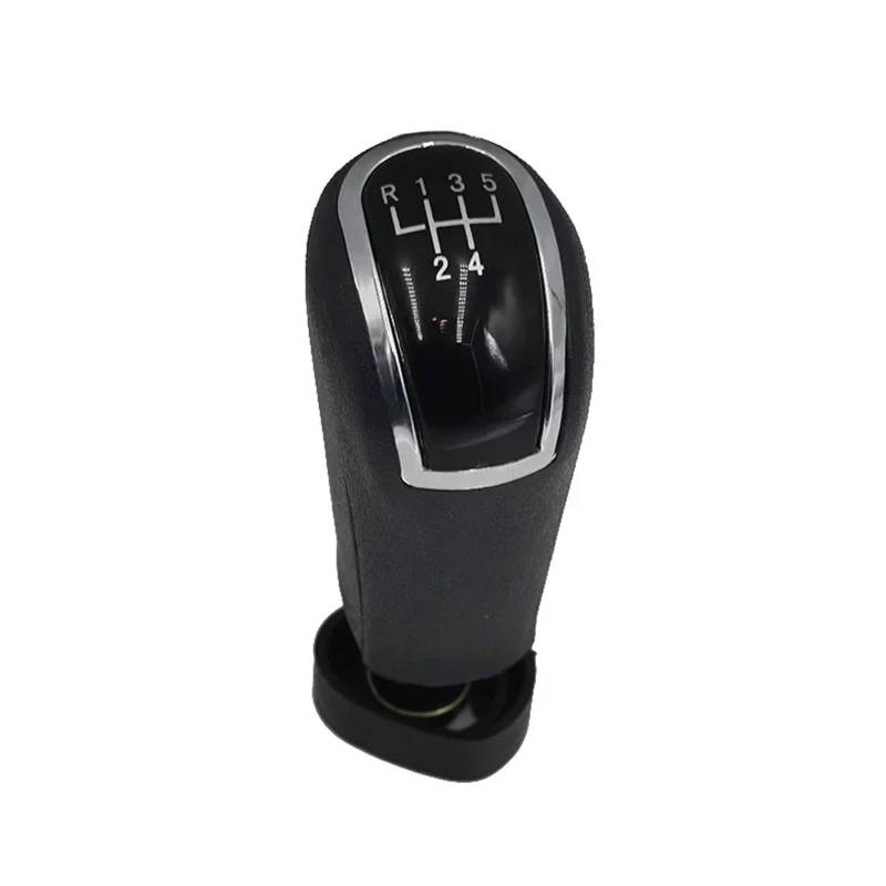 HILLAR Knauf Schaltknopf Für Skoda Für Octavia A5 A6 2004-2012 5/6 Geschwindigkeit Auto Schaltknauf Hebel Stick Griff Gamasche Boot Abdeckung Fall Schaltmanschette(5 Speed knob) von HILLAR