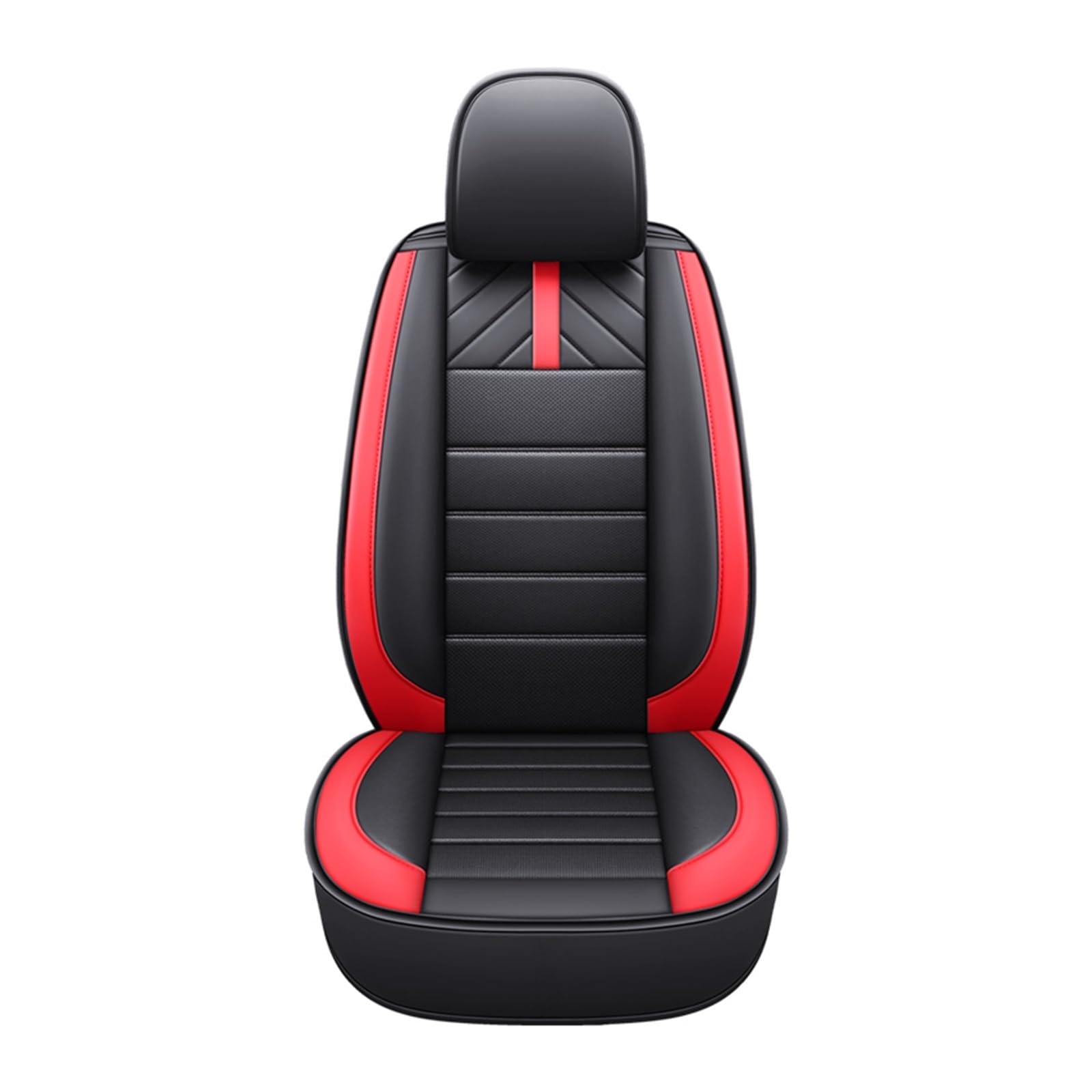 HILLAR Sitzbezüge Auto Für Chery Für Tiggo 7 8 Pro Max Für Arrize 3X 4 5 Auto Sitz Abdeckung Universelle wasserdichte Leder Auto Innen Auto-Sitzbezüge(1 Piece-Red) von HILLAR