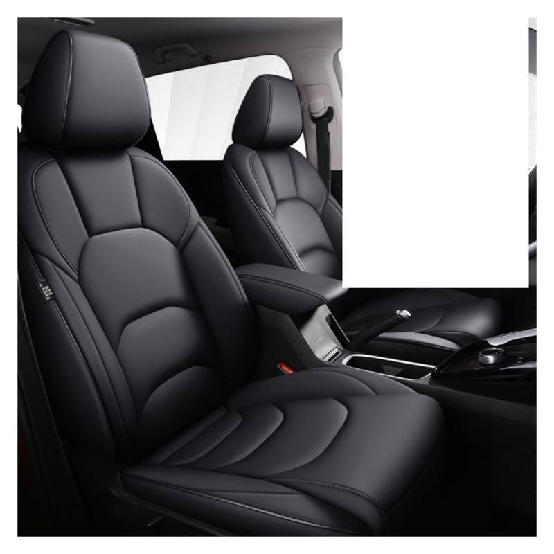 HILLAR Sitzbezüge Auto Für Hyundai Für Santa Fe 2007 Autositzbezug mit vollständiger Abdeckung Auto-Sitzbezüge(Standard Black) von HILLAR