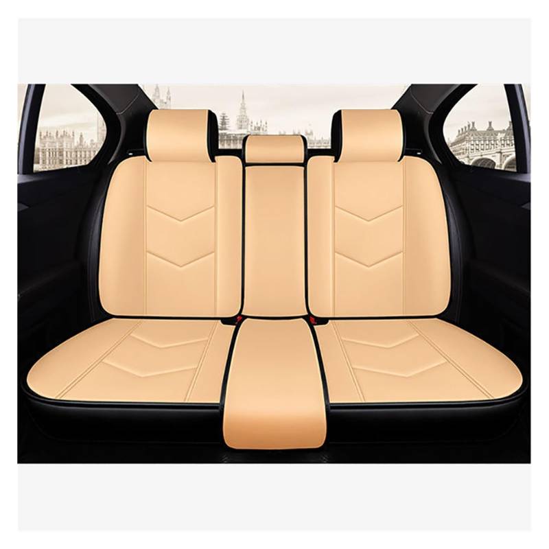 HILLAR Sitzbezüge Auto Für Mazda 6 Gg Cx5 Gj Gh Cx3 Cx7 Bl 3 Bk Cx30 Cx9 Cx7 Atenza Universal Leder Auto Sitzbezüge Auto-Sitzbezüge(Rear seat e) von HILLAR