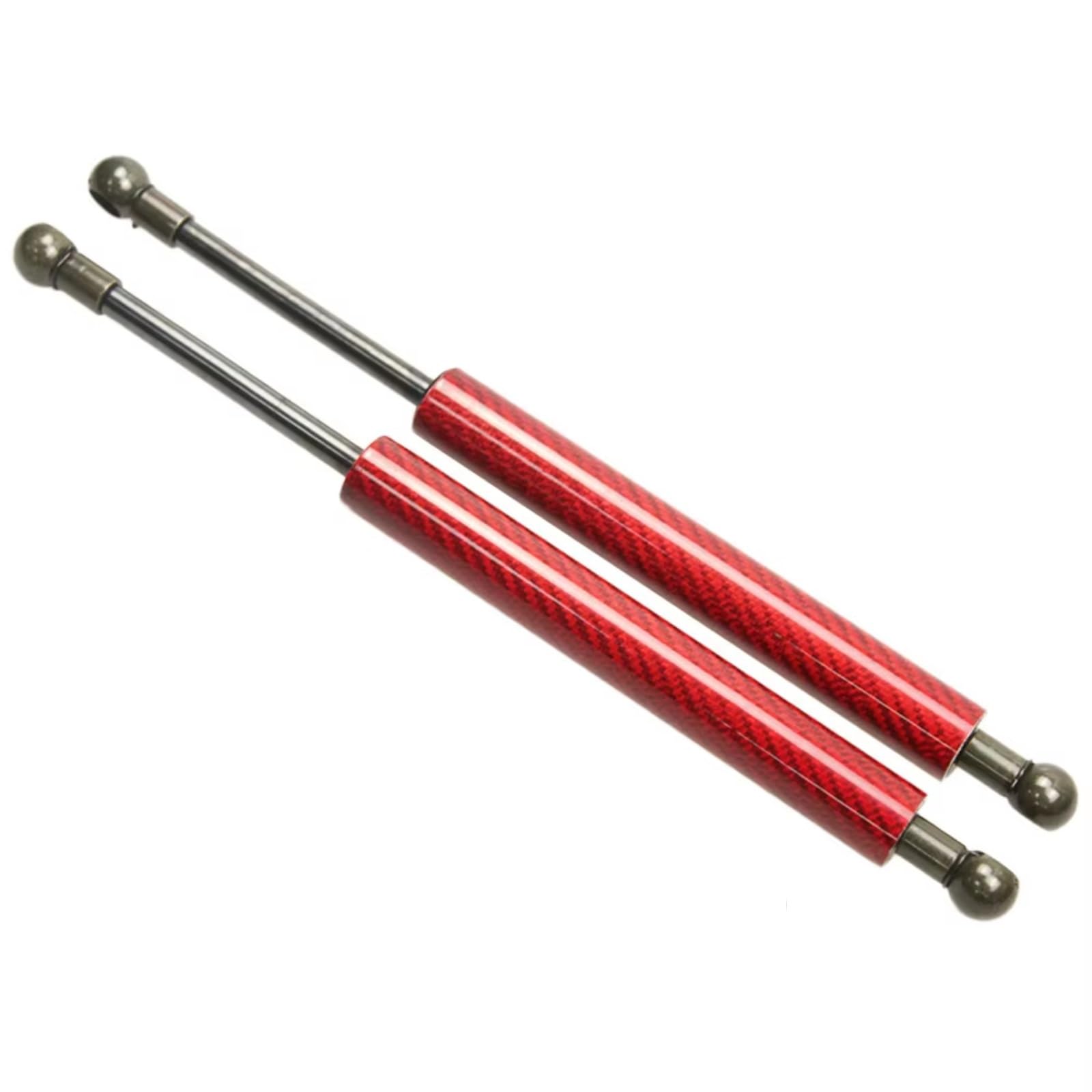 Motorhauben Gasfeder Für Accord CL7 CL8 CL9 Für TSX 2002-2008 Vorderen Haube Haube Gas Streben Carbon Faser Lift Unterstützung Stoßdämpfer Absorber Motorhaubenlifte(Red Carbon Fiber) von HILLAR