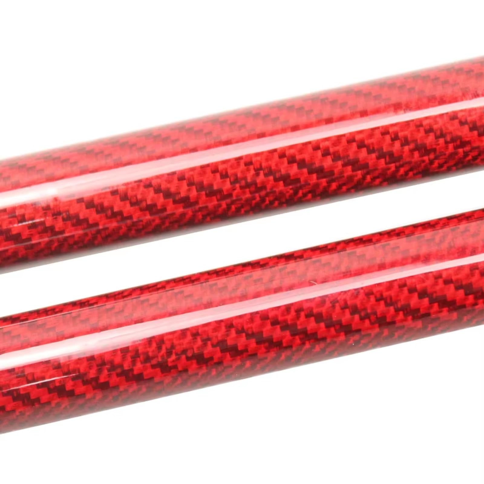 Motorhauben Gasfeder Für Toyota Für Supra 1986-1993 Heckklappe Lift Unterstützt Shock Gas Streben Dämpfer Absorber 620mm Motorhaubenlifte(Carbon Fiber RED) von HILLAR