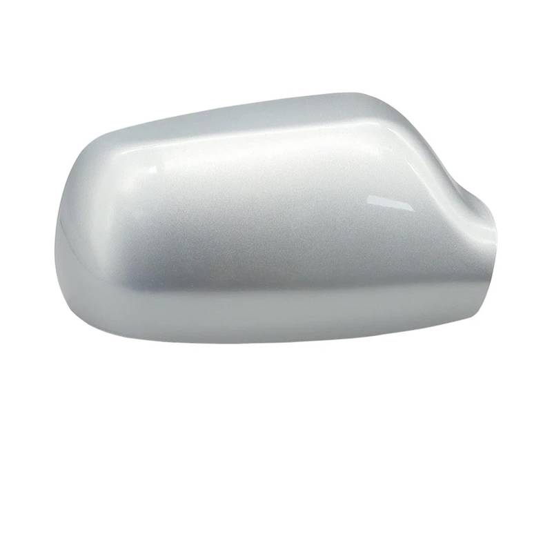 Rückspiegelkappe Für Mazda 3 BK Für Axela 2003-2009 Outsde Tür Rückspiegel Shell Cover Gehäuse Flügel Seite Spiegel Kappe Auto Spiegelkappen(Silver RH) von HILLAR