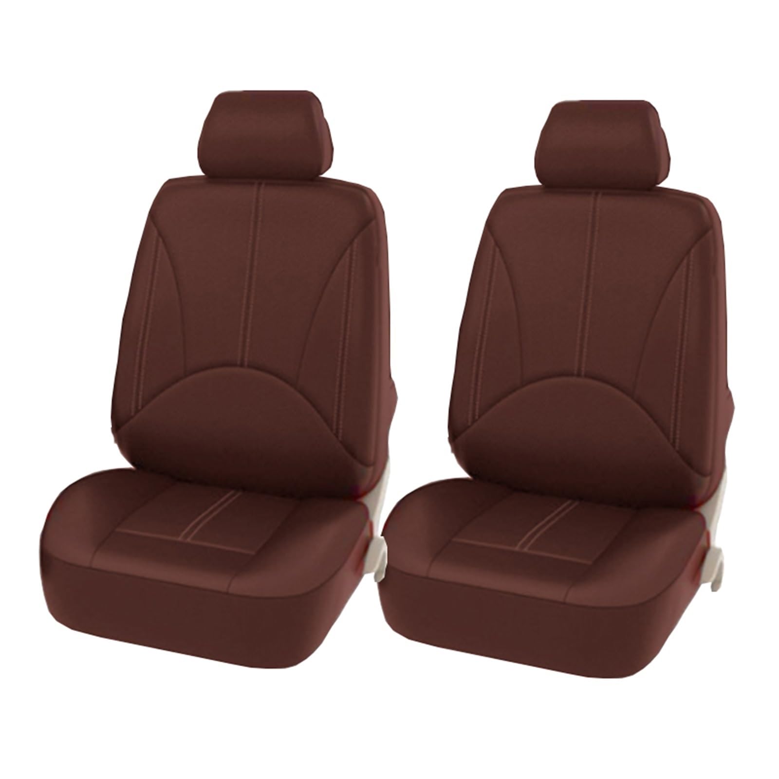 Sitzbezüge Auto Für Toyota Für Avalon Für Avensis Für Allion Für Auris Für Hybrid Für Crown 4/9PCS Leder Auto Sitzbezüge Auto-Sitzbezüge(ZT01-2Seats-Coffee) von HILLAR