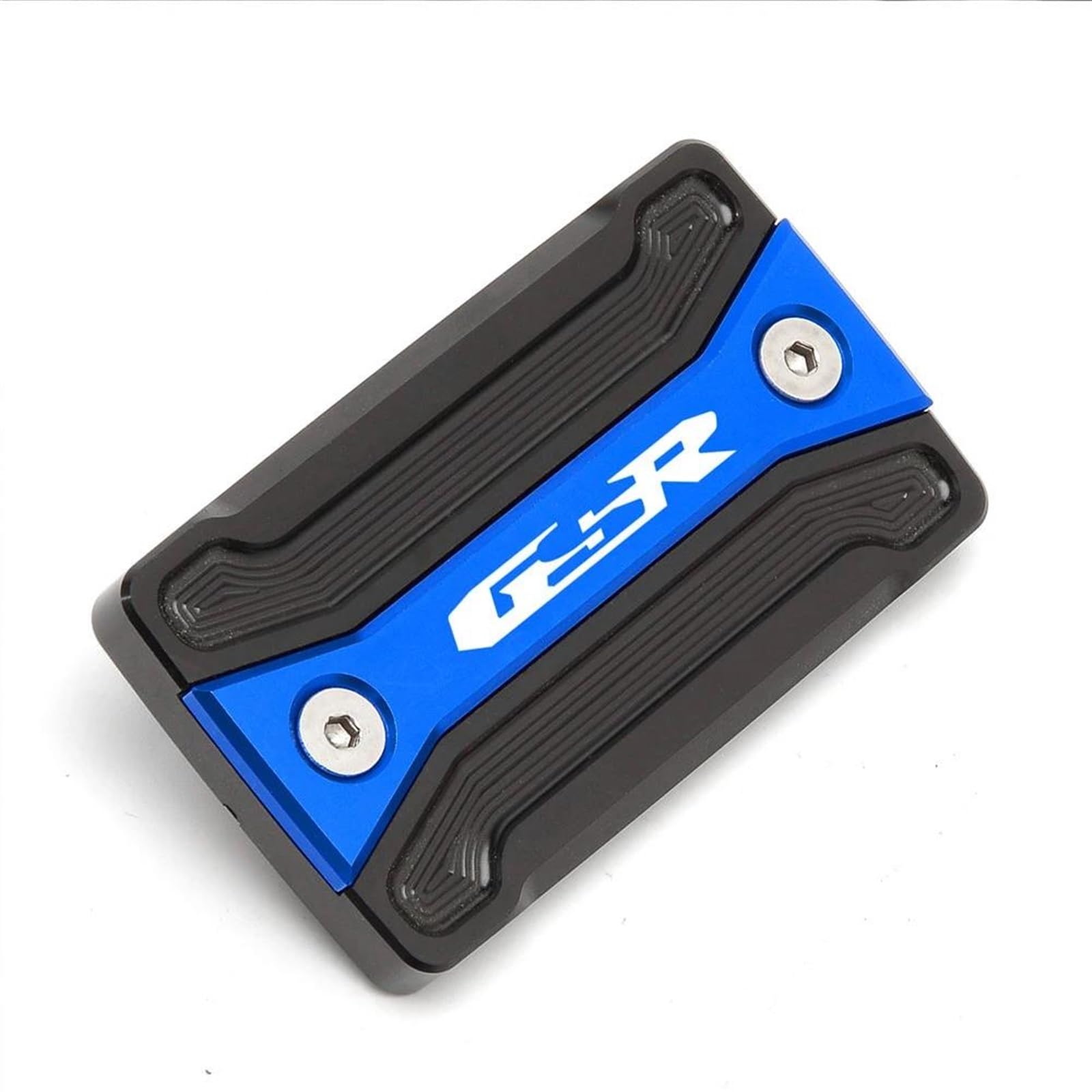 HIMNIL Motorrad Vorne Bremsflüssigkeitsbehälter Abdeckung Für Suzuki GSR750 GSR600 GSR400 Zubehör Motoröl Einfülldeckel (Color : A Brake Cap Blue) von HIMNIL